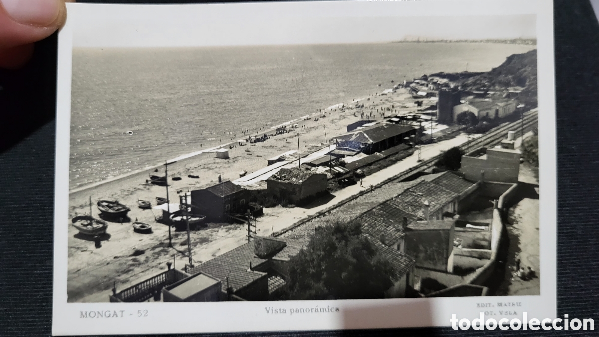 Fotograf&iacute;a antigua: Tarjeta Postal Mongat - Foto 1