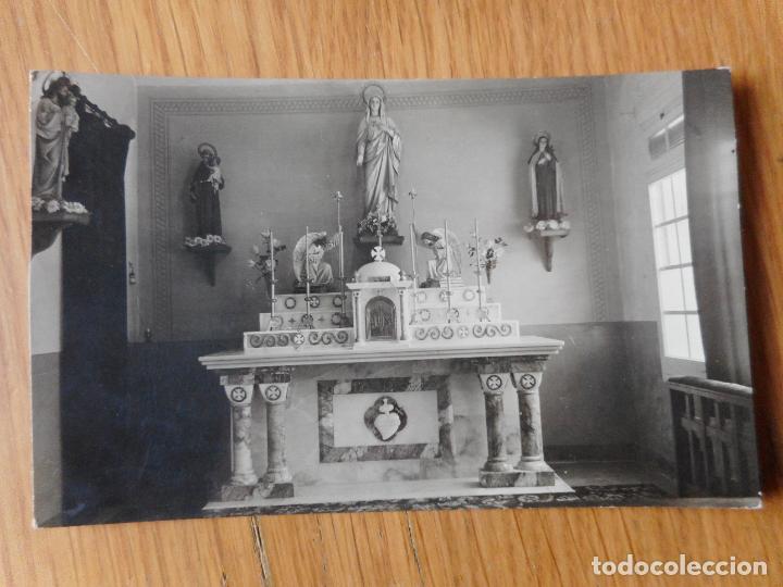Photographie ancienne: ANTIGUA FOTOGRAFIA DE VIRGEN EN ALTAR SIN IDENTIFICAR.