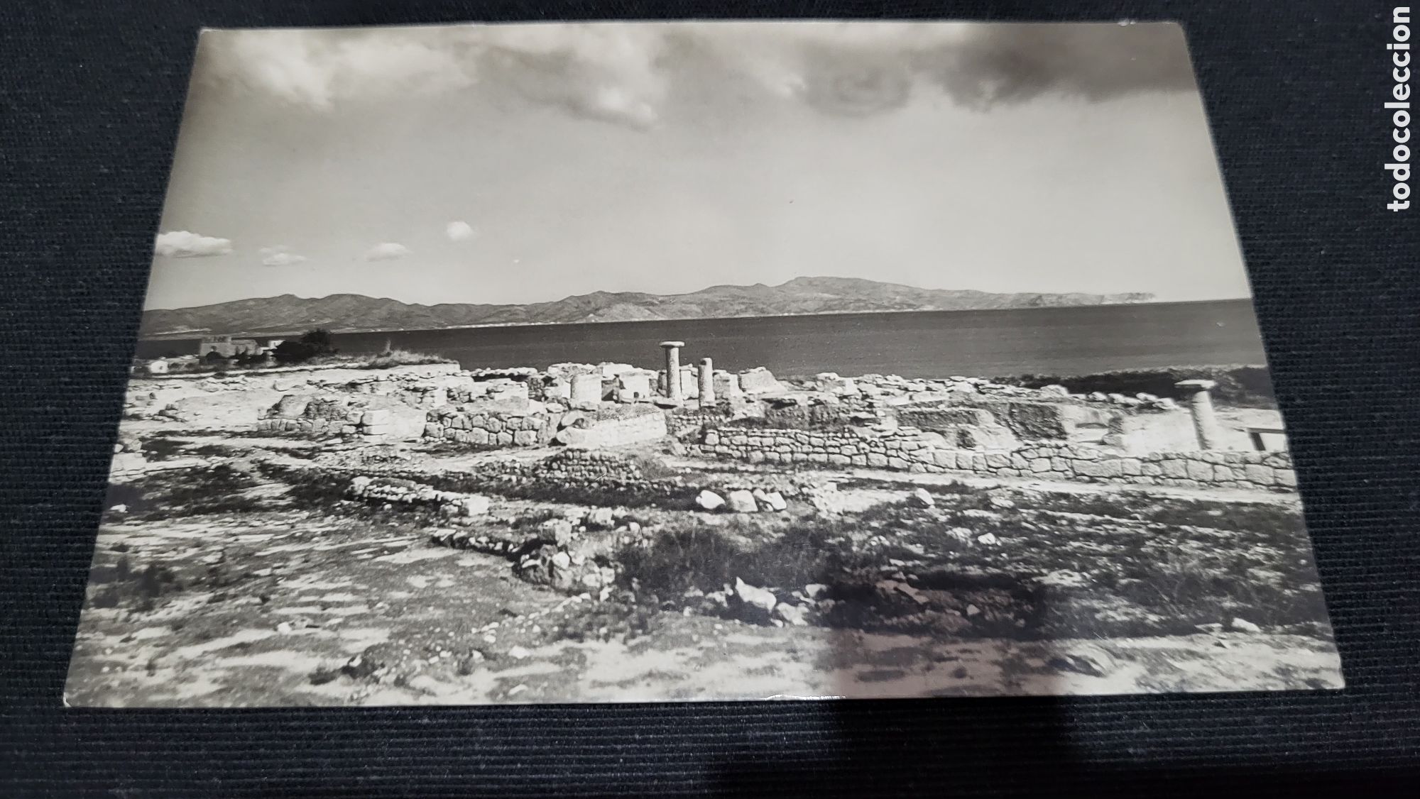 Alte Fotografie: Fotograf&iacute;a antigua Ampurias Costa Brava