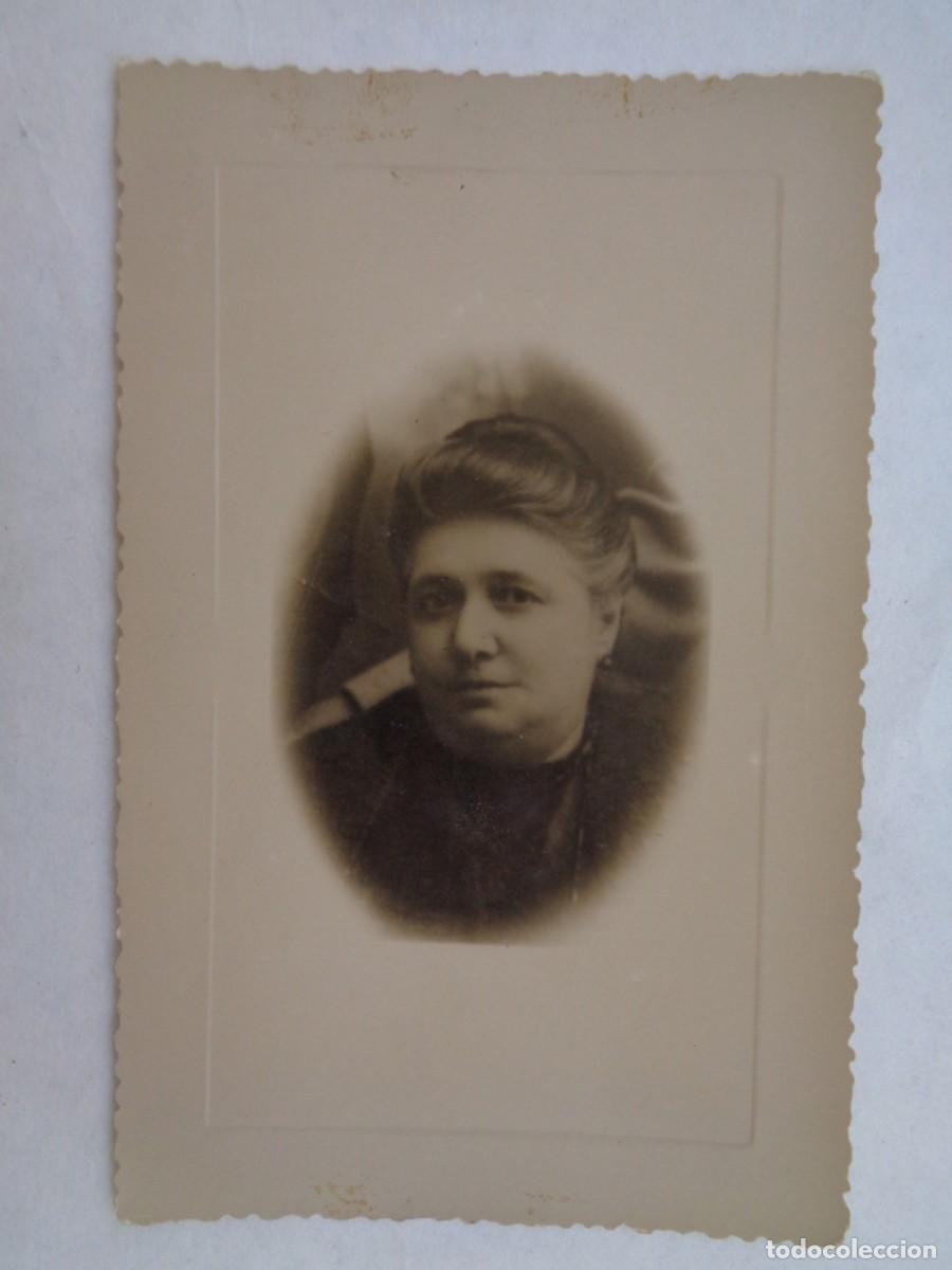 Photographie ancienne: PRECIOSA FOTO DE ESTUDIO DE SE&Ntilde;ORA DE PRINCIPIOS DE SIGLO
