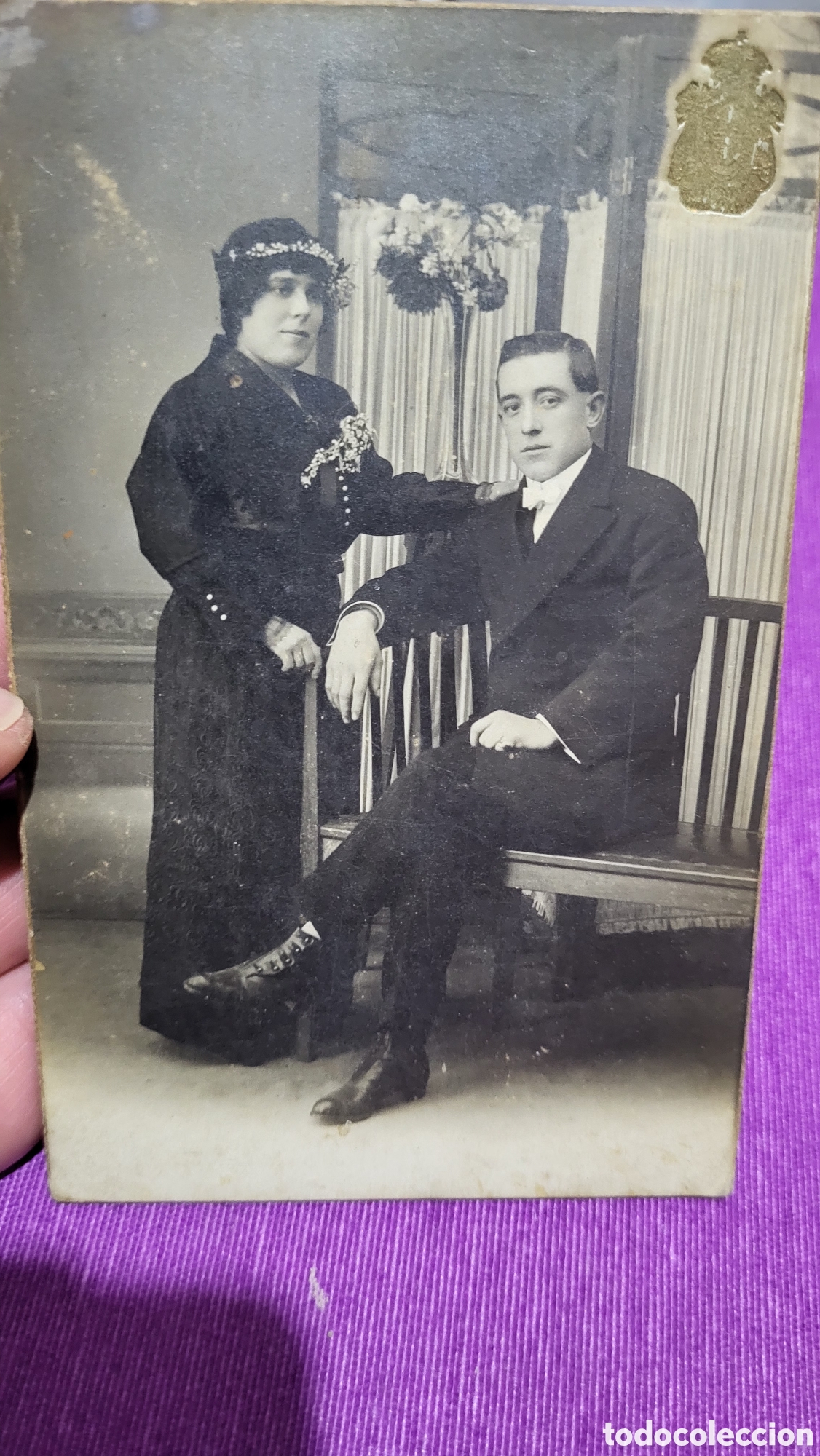 Alte Fotografie: Fotograf&iacute;a antigua alb&uacute;mina