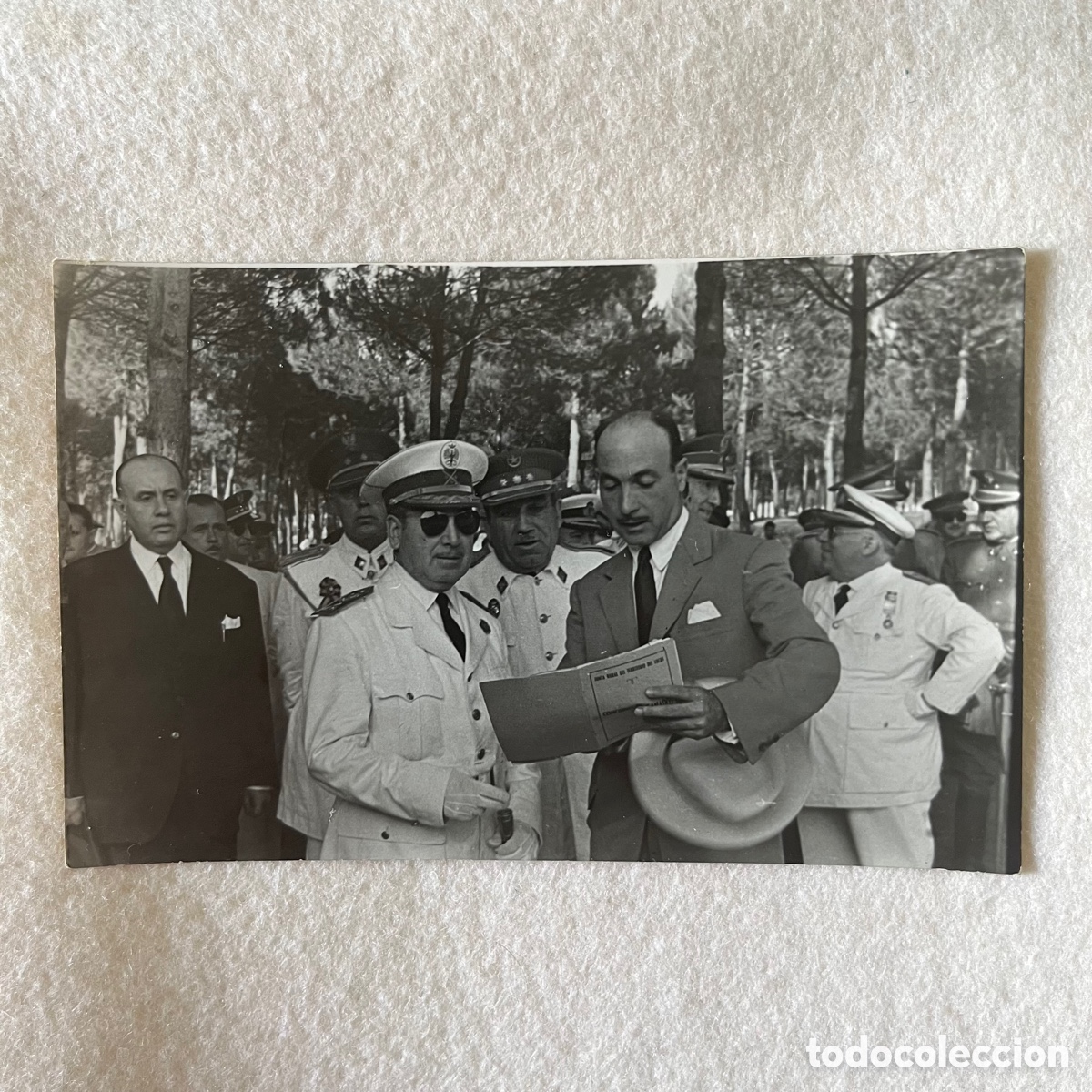 Fotograf&iacute;a antigua: FOTOGRAF&Iacute;A POSTAL MILITAR - OFICIALES - ANFE / TETU&Aacute;N