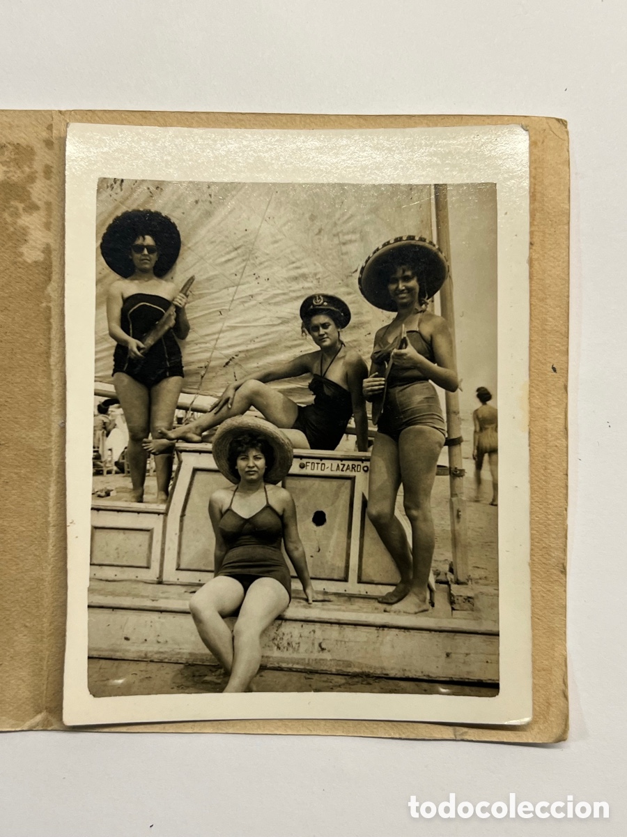 Alte Fotografie: MINUTEROS, fot&oacute;grafos de calle. FOTO ALEGR&Iacute;A. Fotograf&iacute;as Humor&iacute;sticas. En el Mar.. como Sirenas
