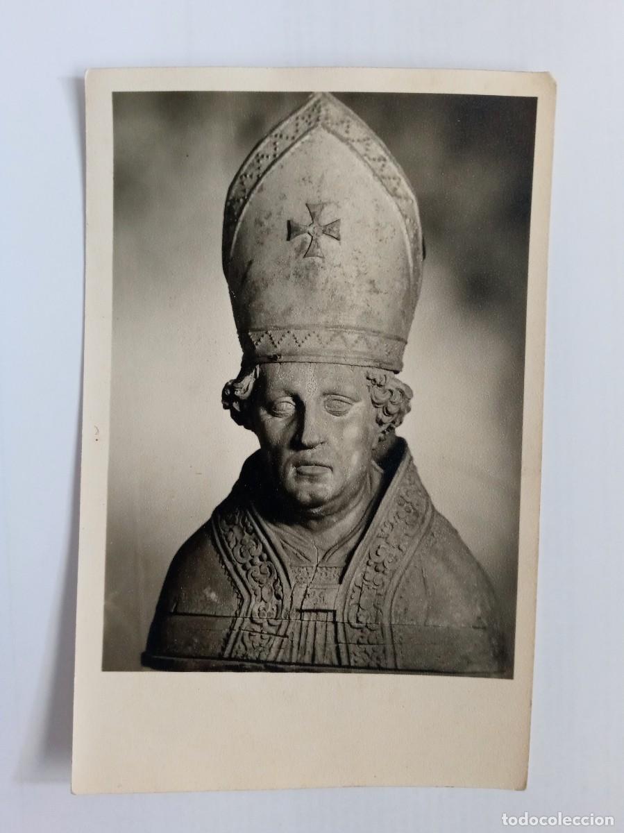 Alte Fotografie: POSTAL DE ESCULTURA DE SANTO. DE OTTO BAUMANN, ALTOMUNSTER ( ALEMANIA ). A&Ntilde;OS 30