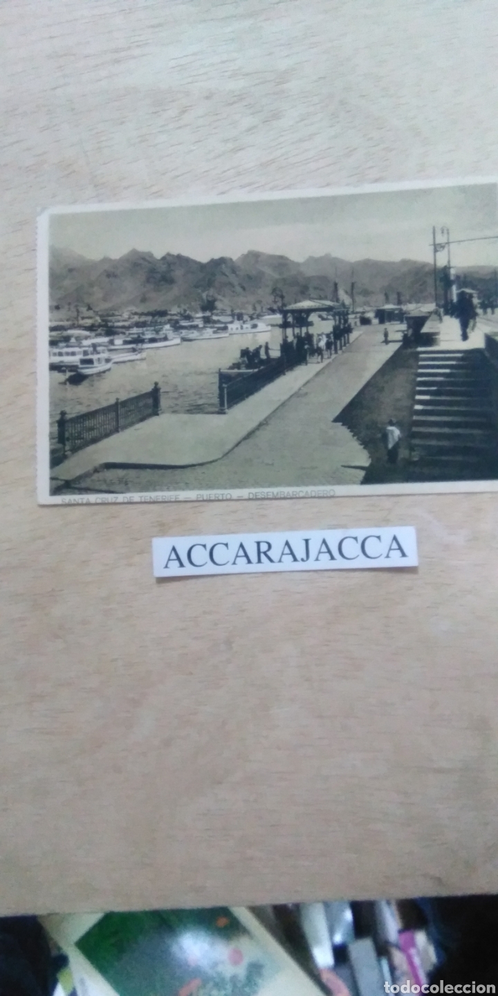Antique Photography: Postal antigua. Santa Cruz de Tenerife