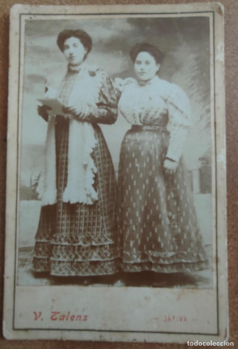 Antique Photography: JATIVA CARTON DURO FOTOGRAFO TALENS