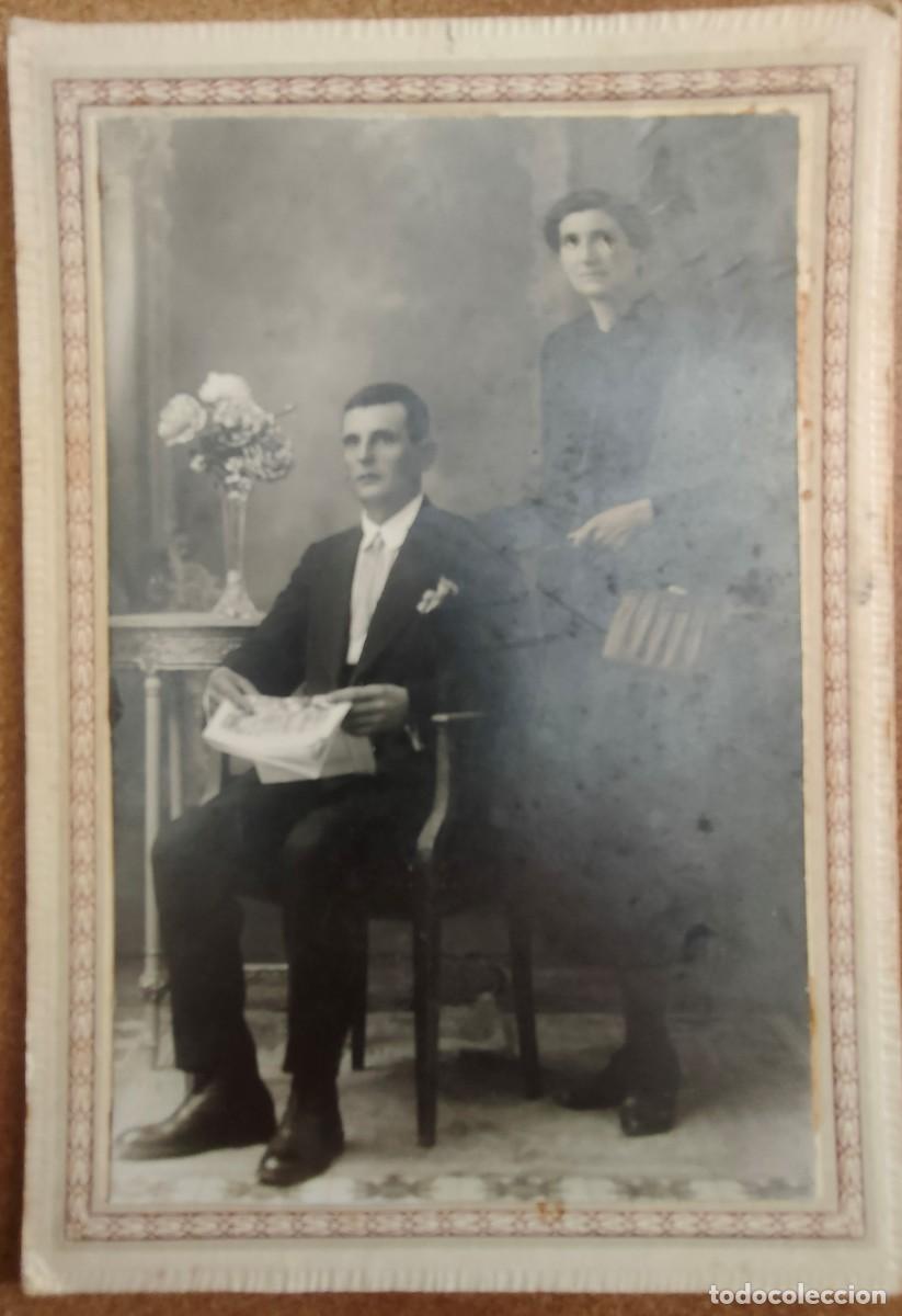 Antique Photography: JATIVA CARTON DURO FOTOGRAFO TALENS TARJETA POSTAL