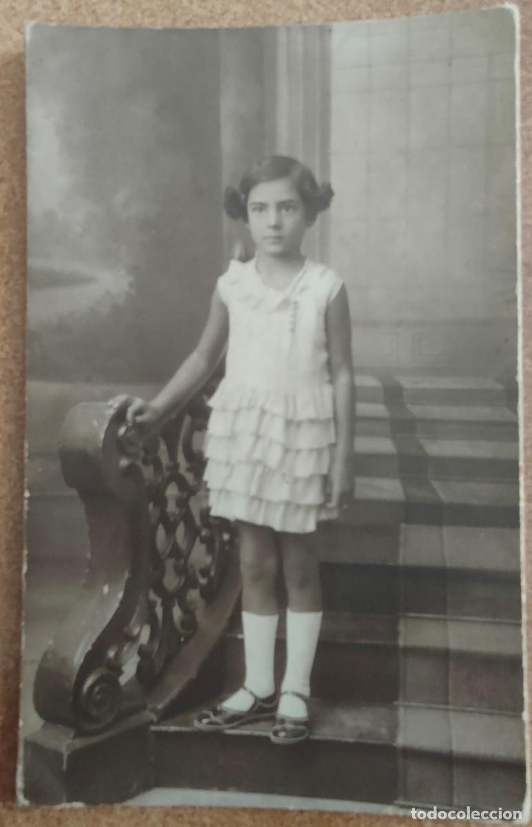Antique Photography: JATIVA CARTON DURO FOTOGRAFO M. VERDES TARJETA POSTAL