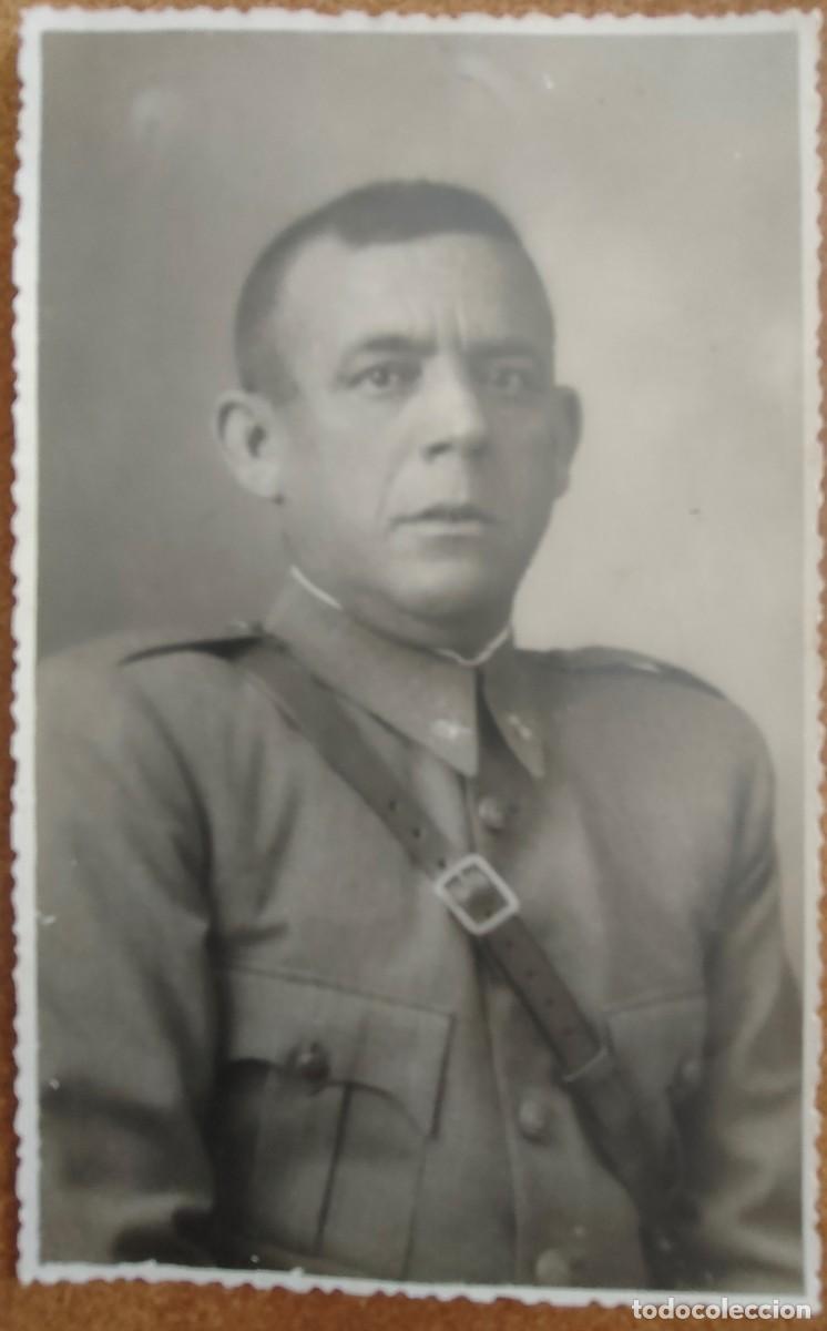 Antique Photography: JATIVA MILITAR 1933 FOTOGRAFO M. VERDES TARJETA POSTAL