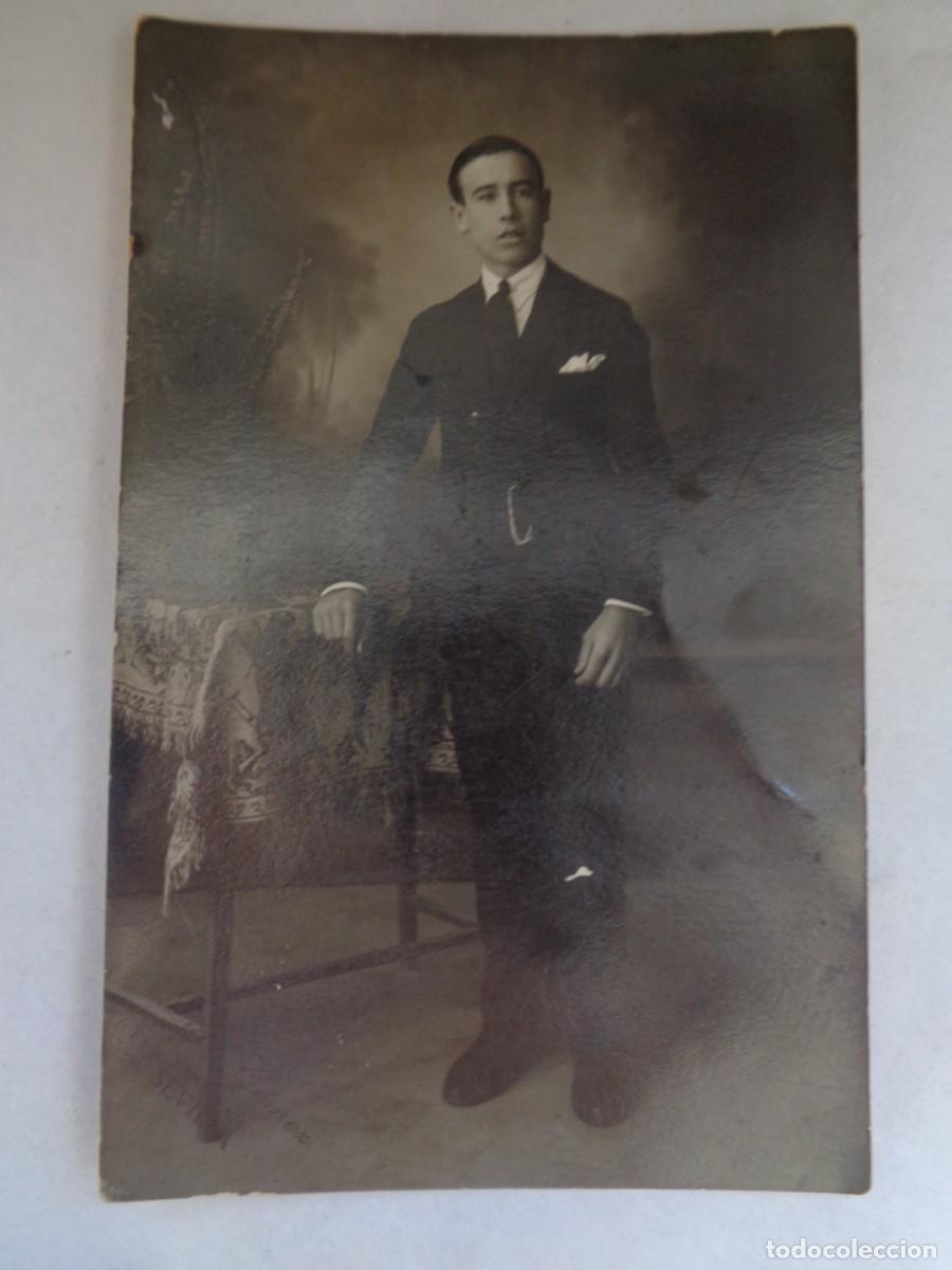 Antique Photography: BONITA FOTO DE ESTUDIO DE SE&Ntilde;OR ELEGANTE, PRINCIPIOS DE SIGLO