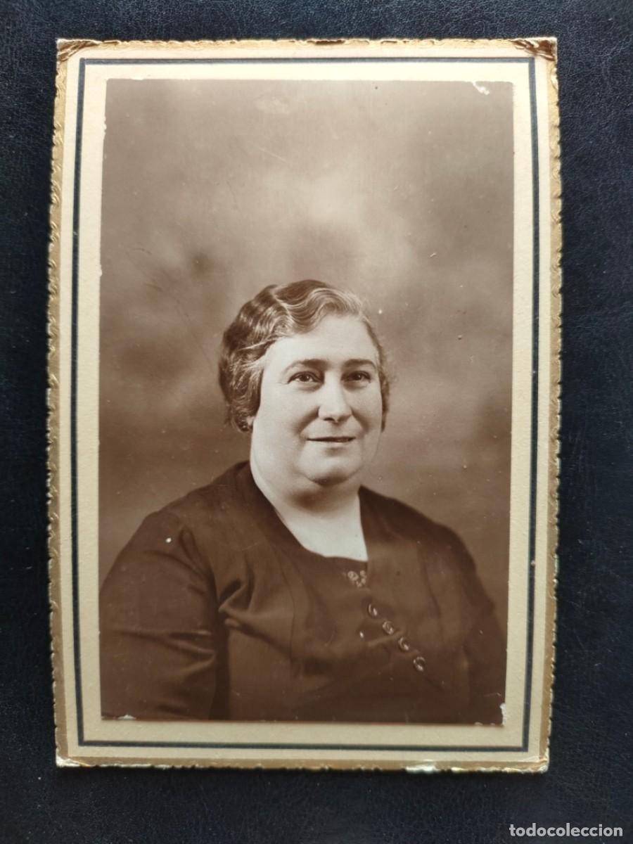 Fotografia antiga: ALCOY FOTOGRAFO MATARREDONA CARTON DURO TARJETA POSTAL