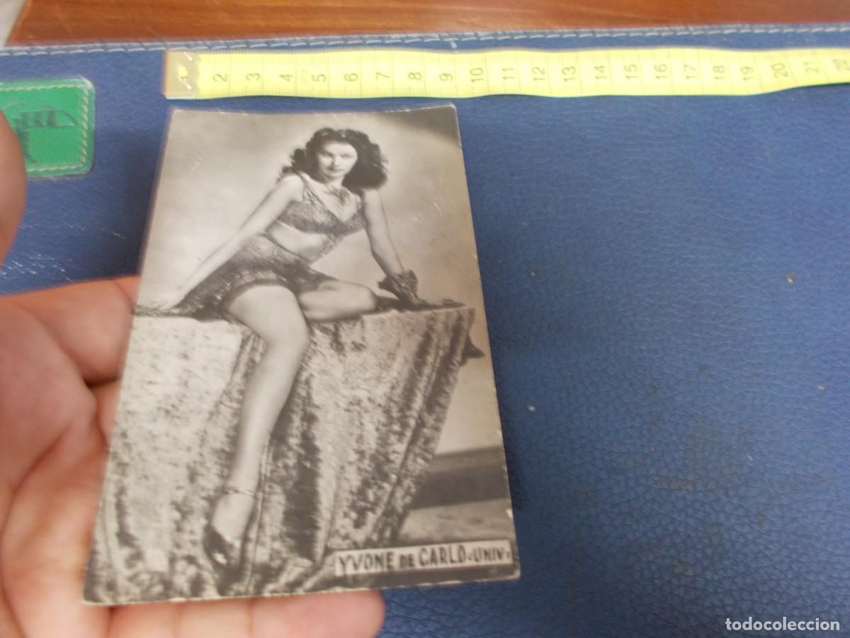 Fotografia antiga: IVONE DE CARLO ,, FOTO POSTAL,, COLECIONABLE,,, A&Ntilde;OS 40 50,,,