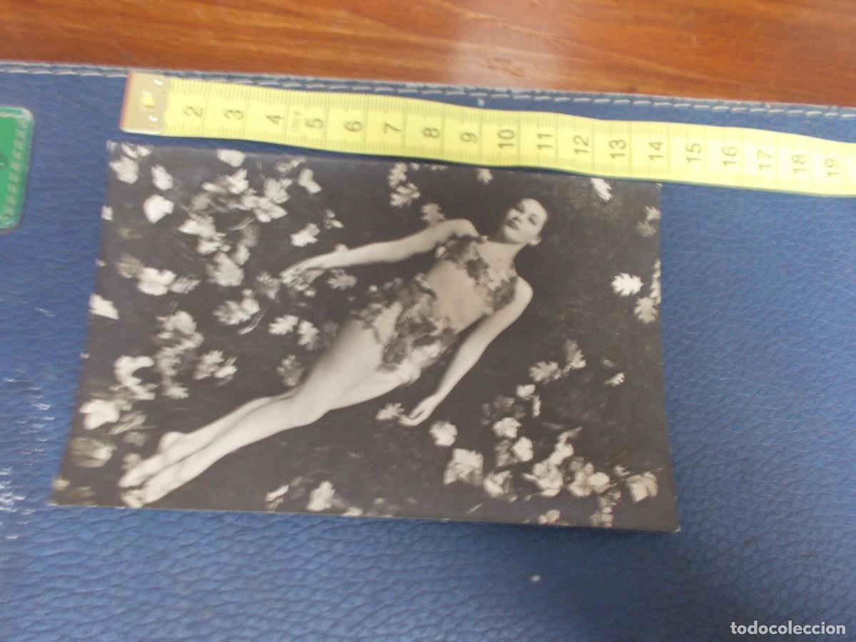 Fotografia antiga: IVONE ,, FOTO POSTAL,, COLECIONABLE,,, A&Ntilde;OS 40 50,,,