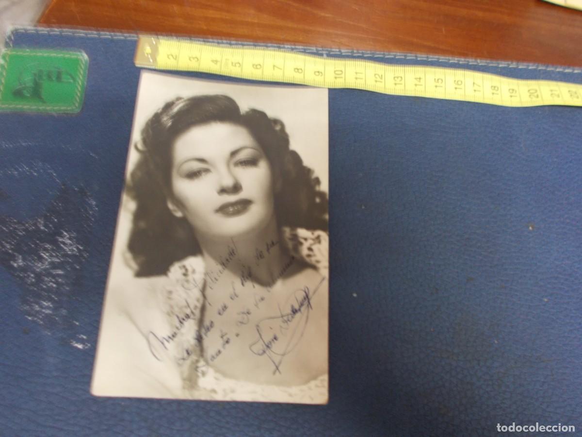 Fotografia antiga: IVONE DE CARLO ,, FOTO POSTAL,, COLECIONABLE,,, A&Ntilde;OS 40 50,,,