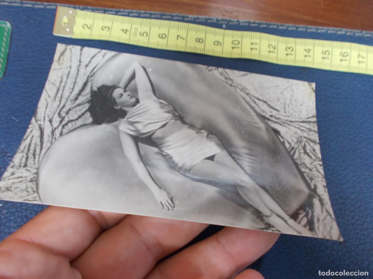 Fotografia antiga: IVONE DE CARLO ,, FOTO POSTAL,, COLECIONABLE,,, A&Ntilde;OS 40 50,,,