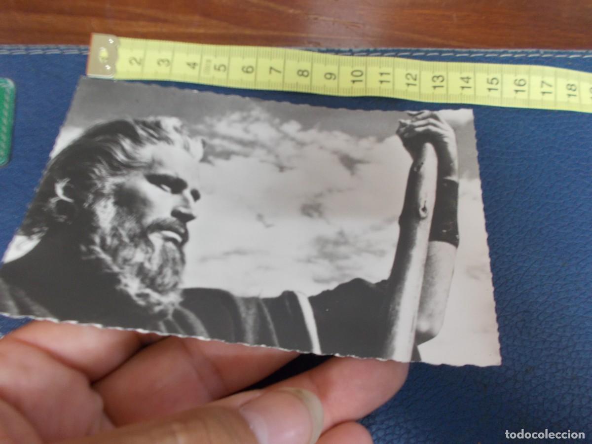 Fotograf&iacute;a antigua: CHARLTON HESTON ,,,, FOTO POSTAL,, COLECIONABLE,,, A&Ntilde;OS 40 50,,,