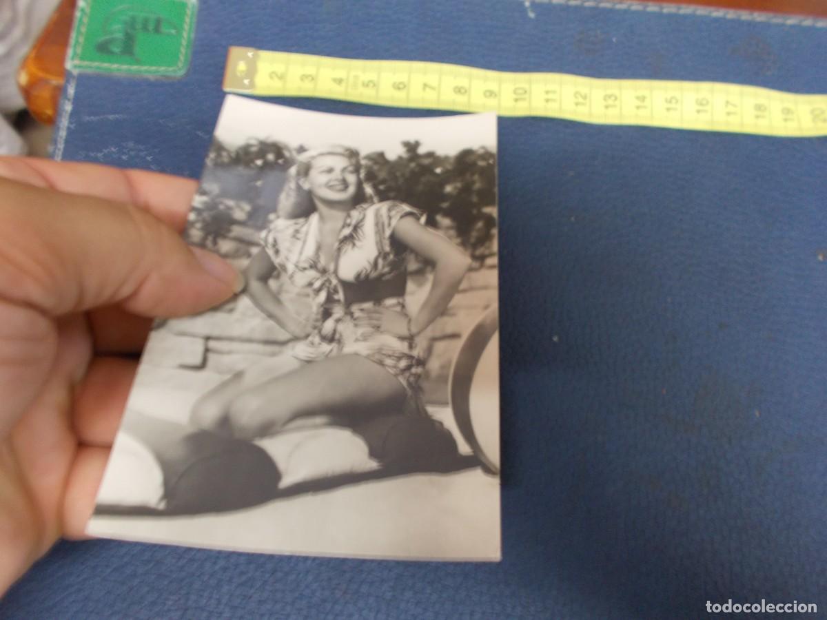 Alte Fotografie: LANA TURNER ,,,, FOTO POSTAL,, COLECIONABLE,,, A&Ntilde;OS 40 50,,,