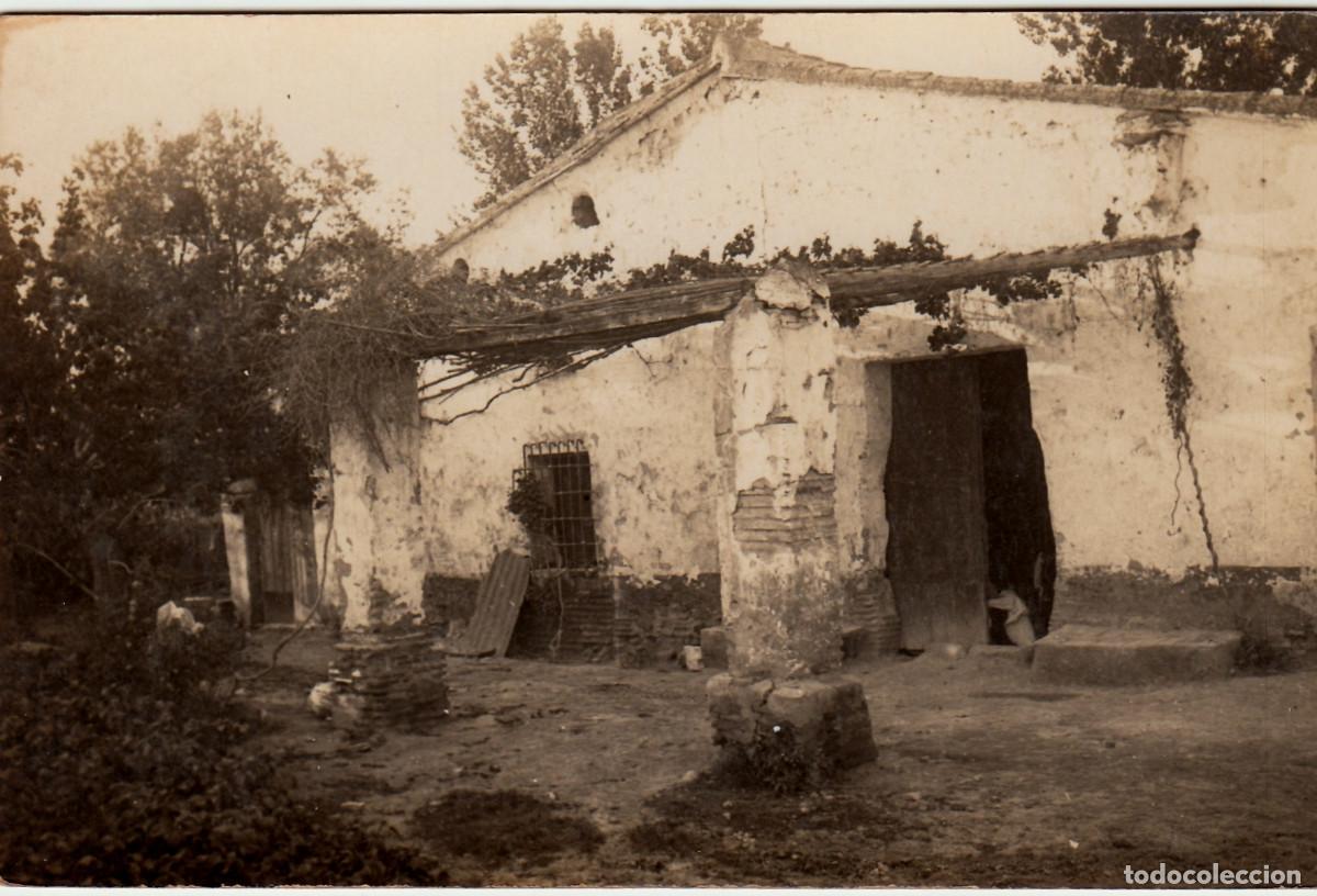 Fotografia antica: Antigua mas&iacute;a. Casa de labranza. A&ntilde;os 20? q aa