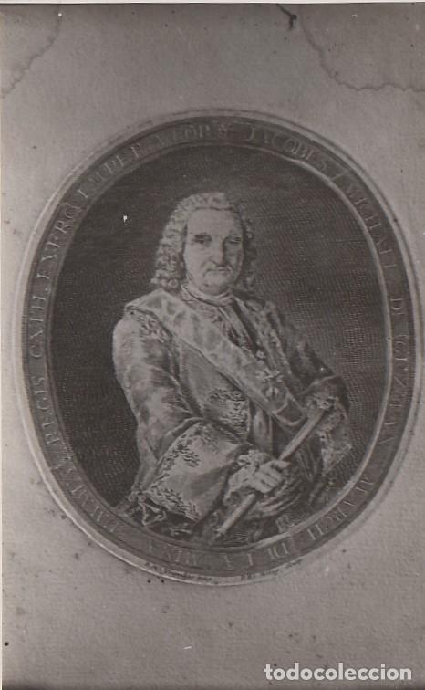 Antique Photography: Fotograf&iacute;a de grabado. Retrato Jacobus Michael Guzm&aacute;n Marqu&eacute;s de Mina y Spinola 30-40s q aa
