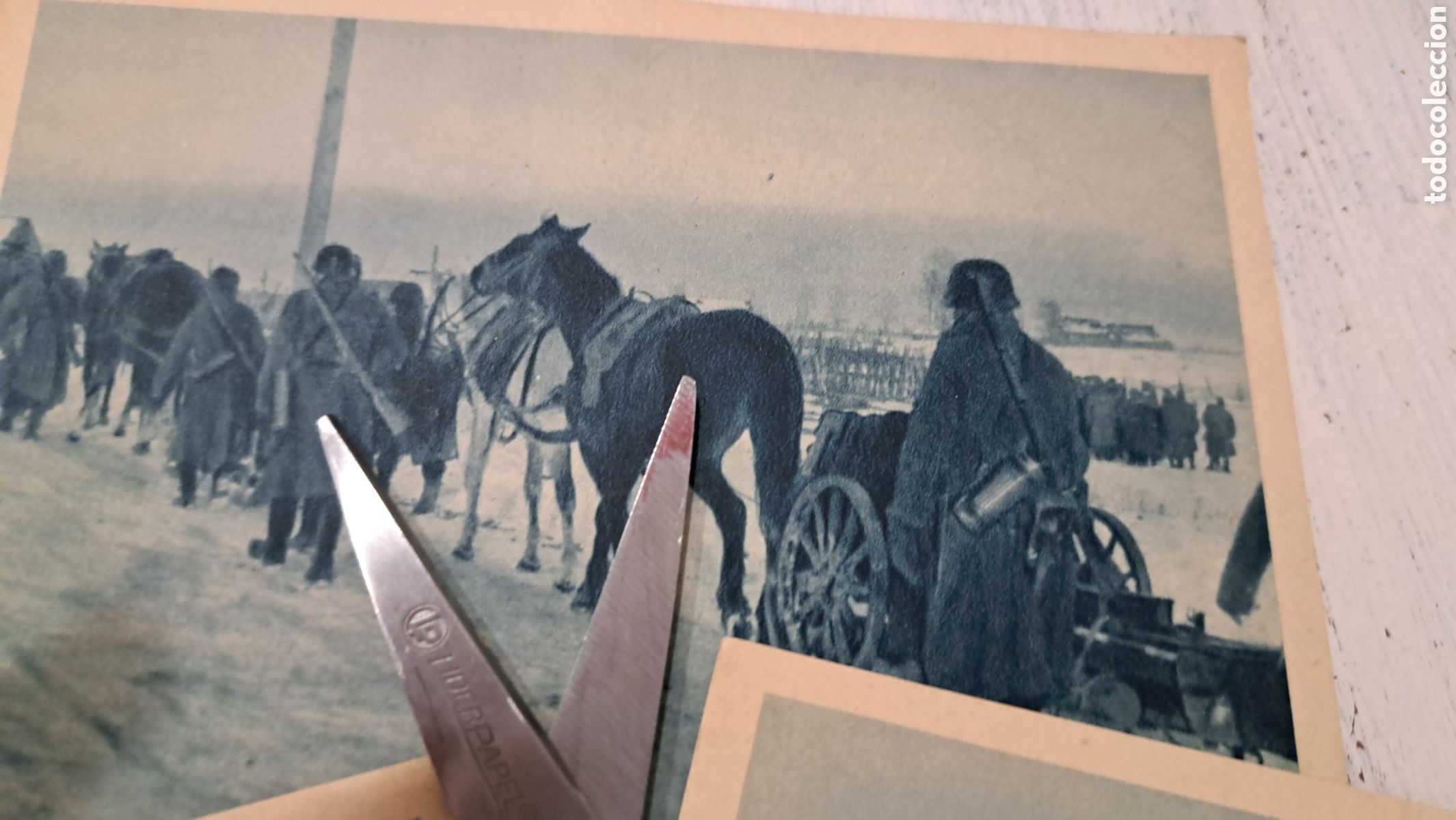 Fotograf&iacute;a antigua: divisi&oacute;n azul 2 guerra mundial