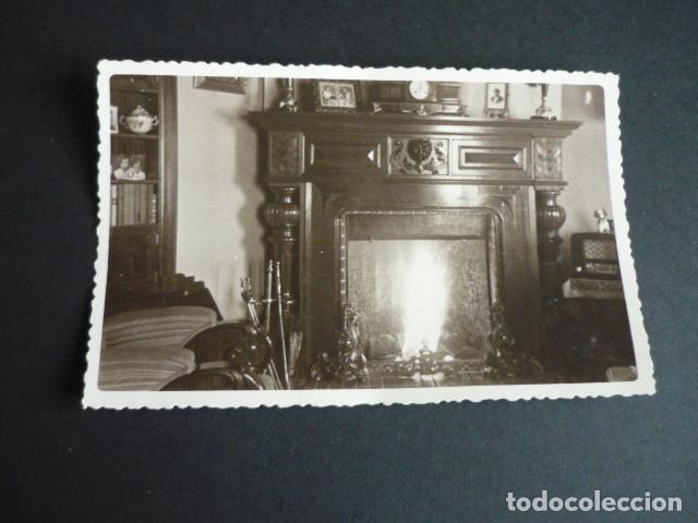 Fotografia antiga: INTERIOR AMUEBLADO ANTIGUA FOTOGRAFIA TAMA&Ntilde;O POSTAL