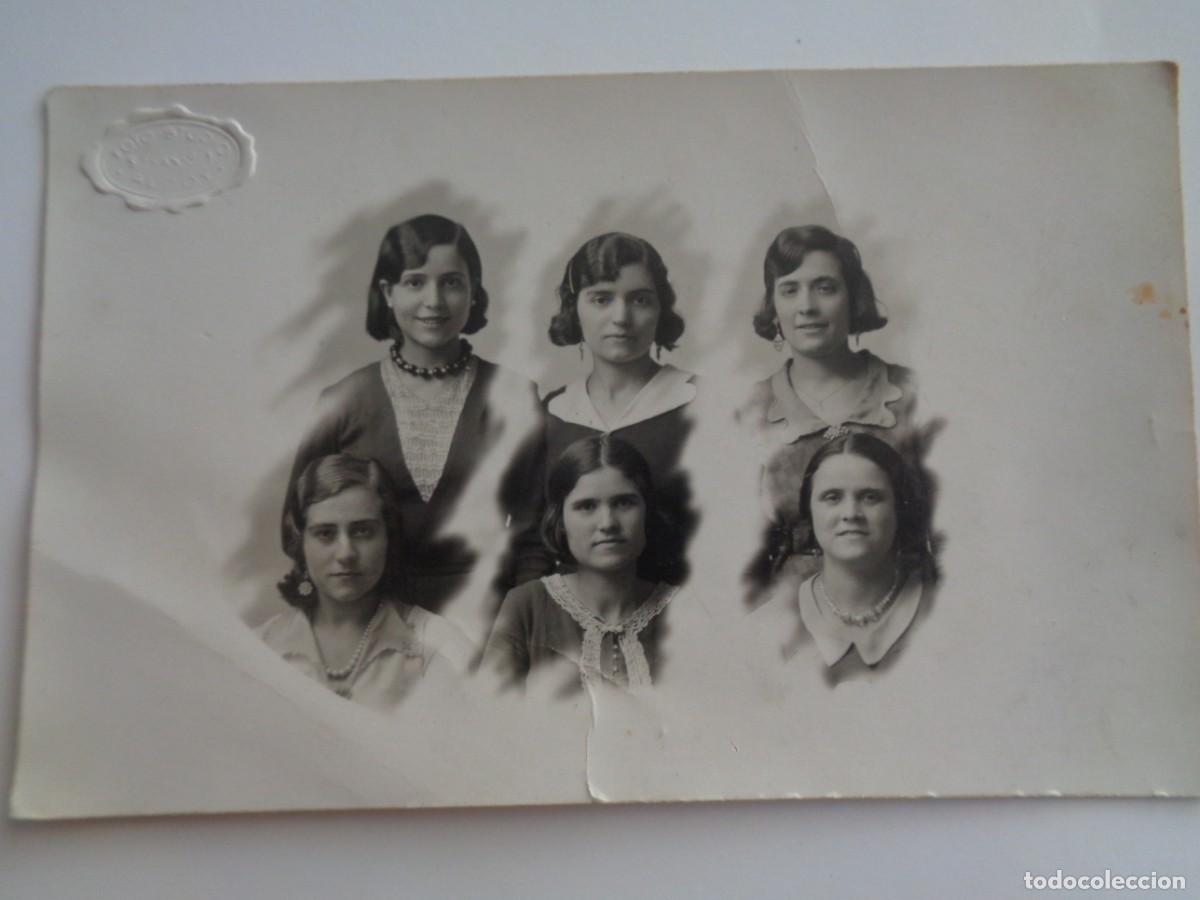 Fotografia antiga: REPUBLICA : PRECIOSA FOTO ESTUDIO DE CHICAS , 1932 . DE FOTO STUDIO, ALCOY