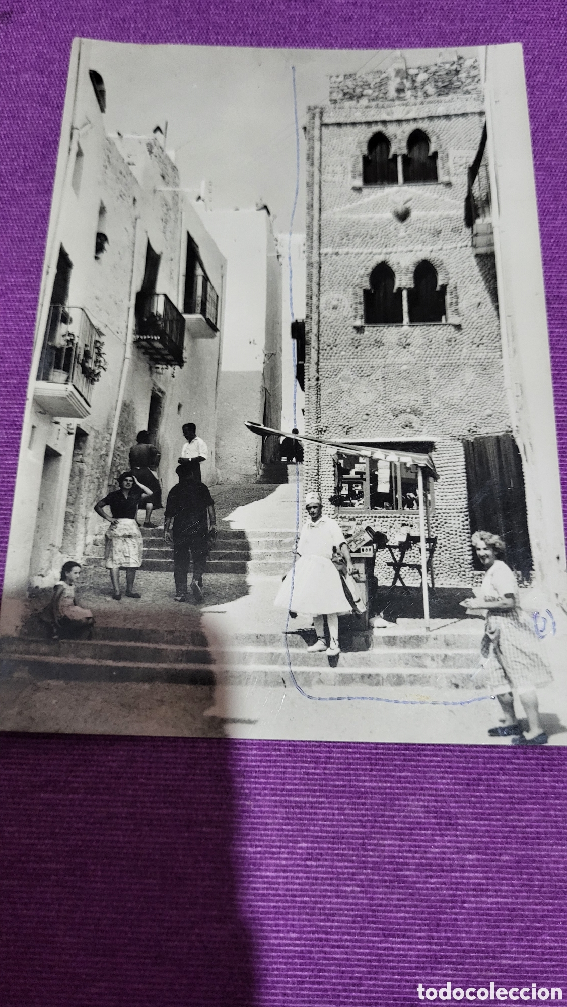 Fotografia antiga: Fotograf&iacute;a antigua Peniscola