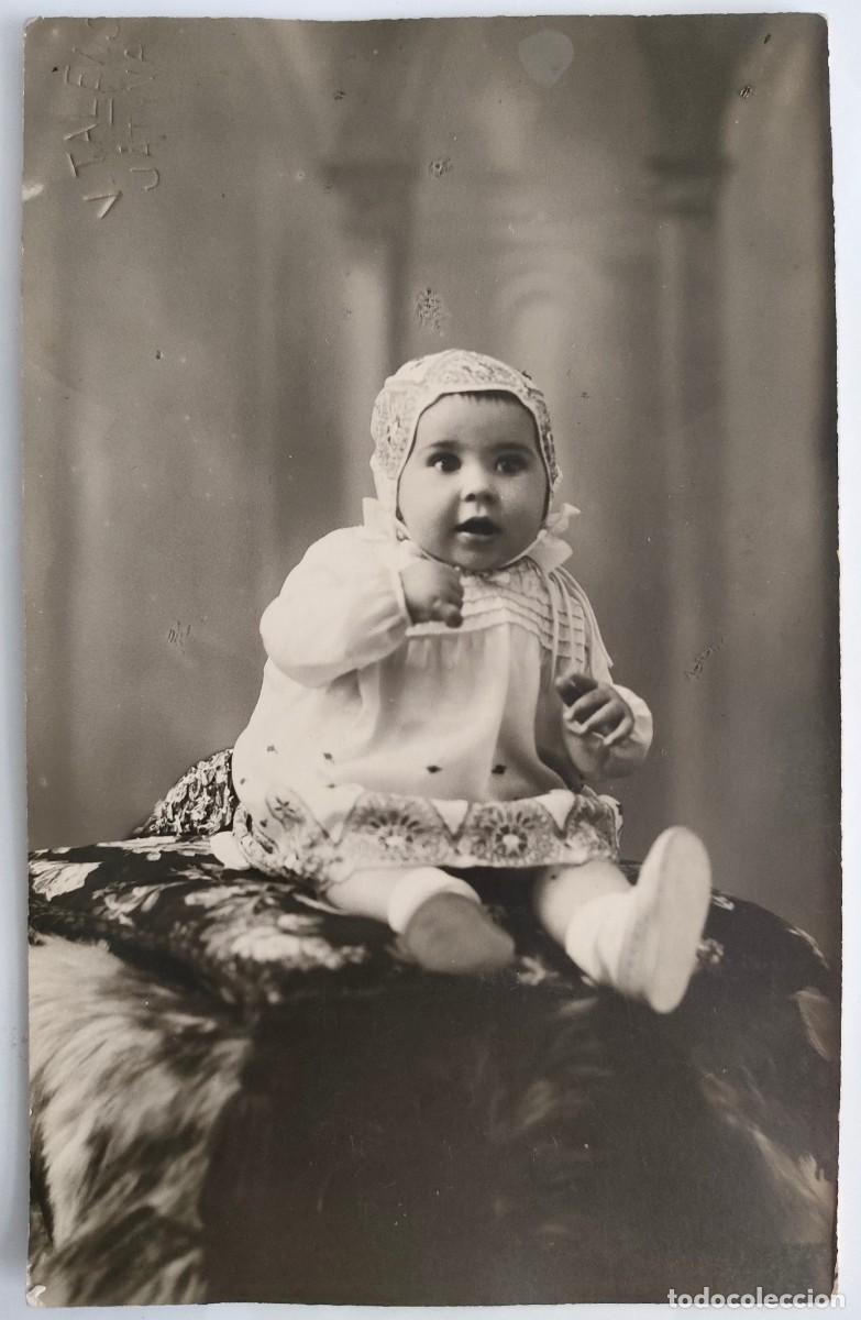 Fotograf&iacute;a antigua: JATIVA FOTOGRAFO TALENS TAMA&Ntilde;O POSTAL