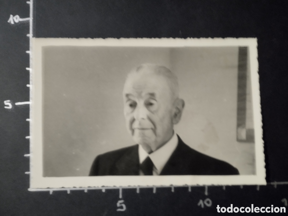 Alte Fotografie: FOTOGRAF&Iacute;A. RETRATO ANCIANO - TARJETA POSTAL &rdquo;FERRANIA&rdquo;. FOTO ARTUS.