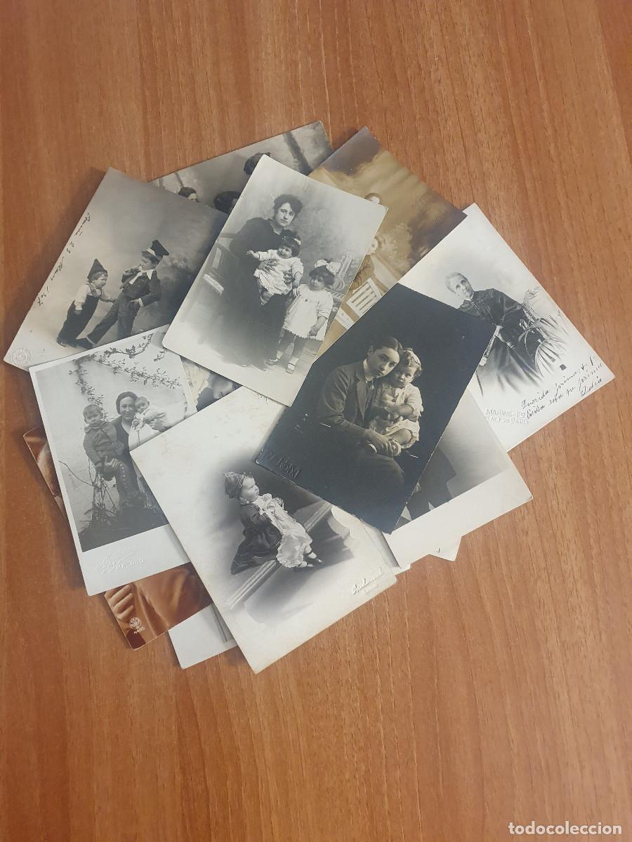 Fotografia antica: LOTE 15 ANTIGUAS TARJETAS POSTALES DIFERENTES FOTOGRAFOS.