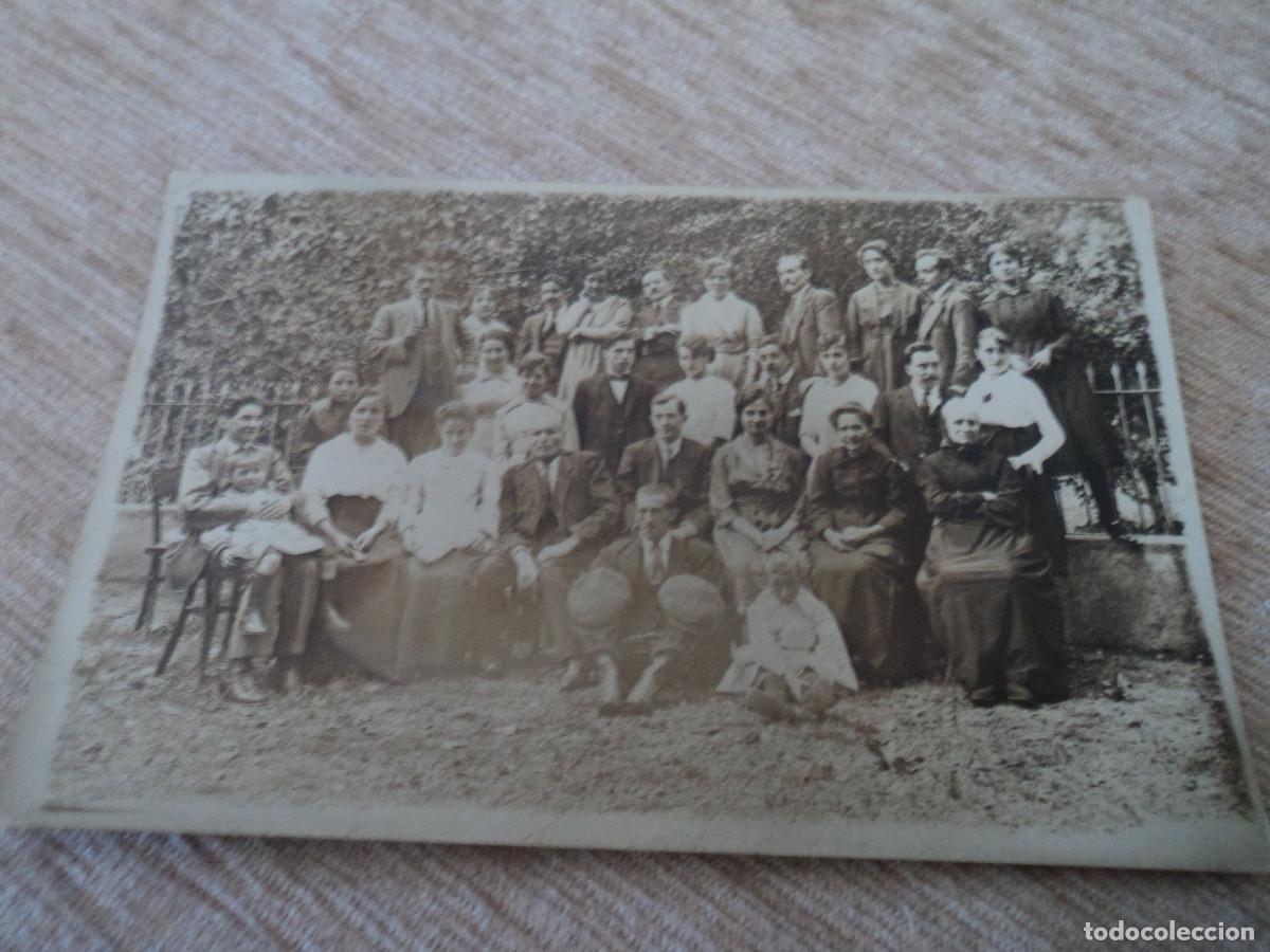 Fotografia antica: tarjeta postal antigua foto familiar