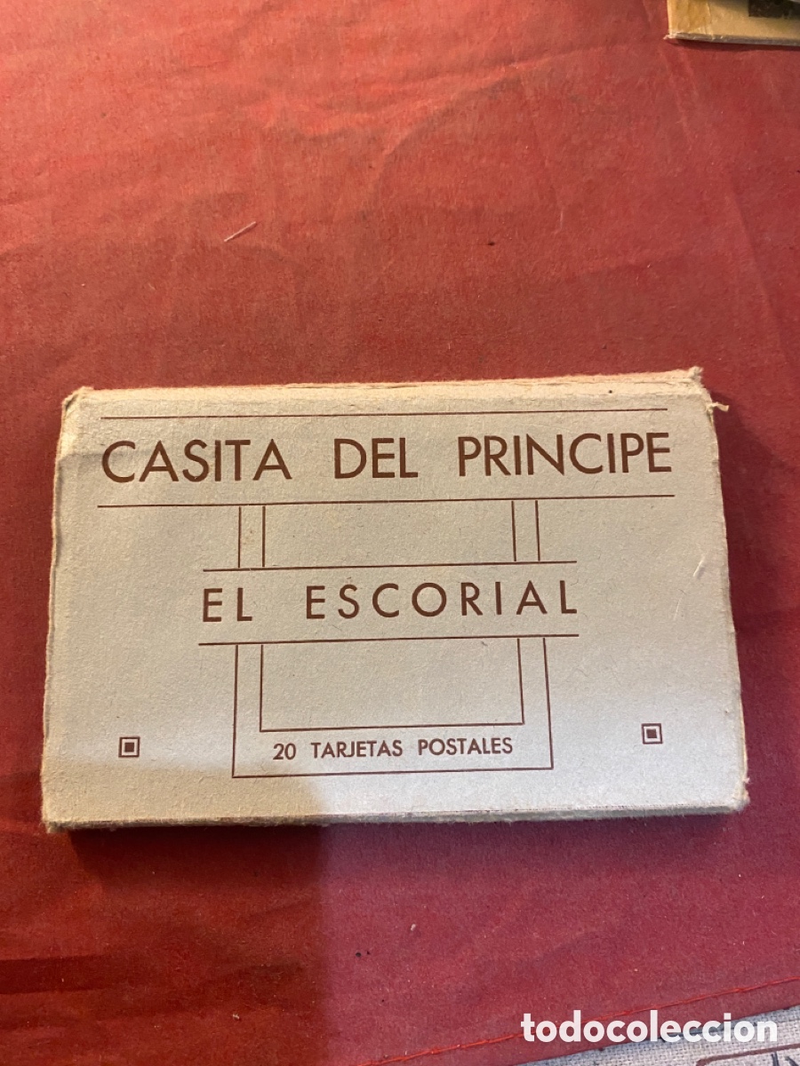 Fotografia antiga: CASITA DEL PRINCIPE EL ESCORIAL