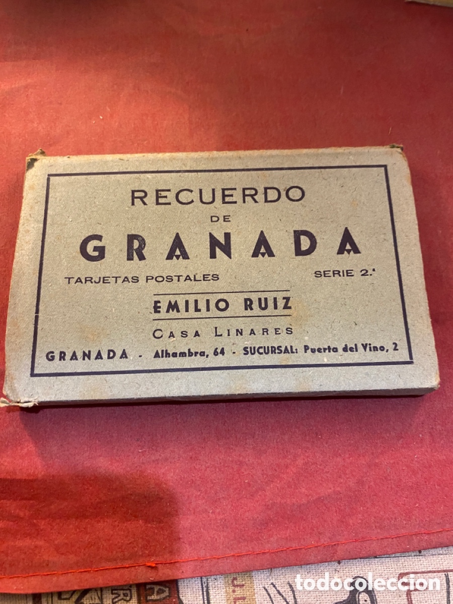 Fotografia antiga: RECUERDO DE GRANADA