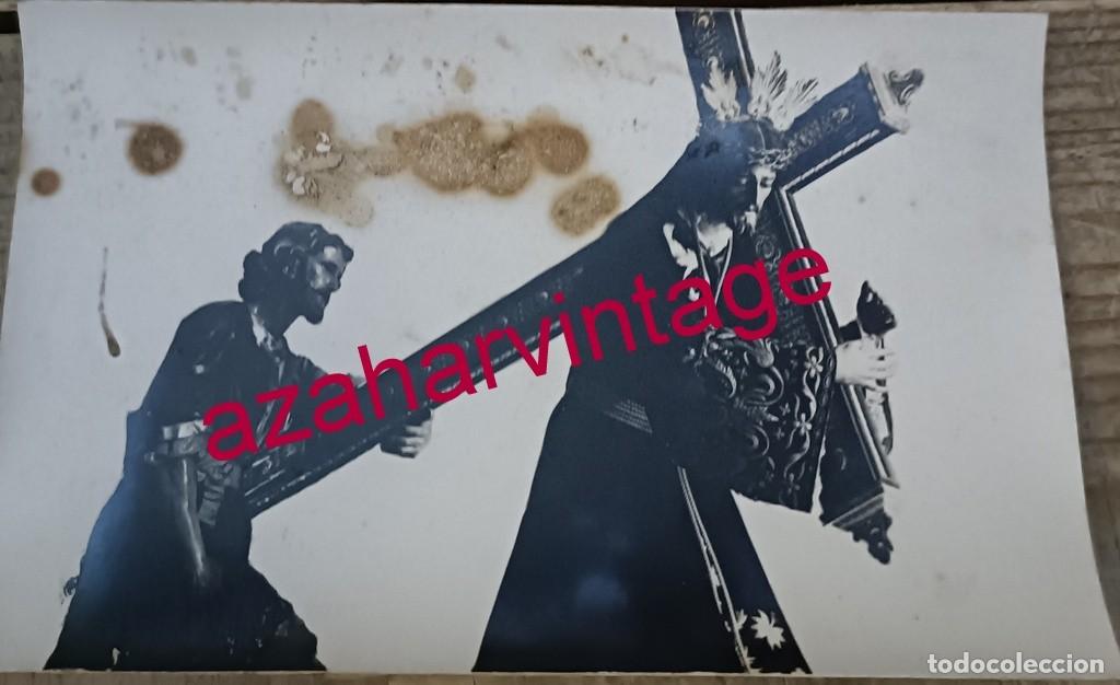 Fotograf&iacute;a antigua: SEMANA SANTA DE ESTEPA, A&Ntilde;OS 20, NTRO.PADRE JESUS NAZARENO , POSTAL FOTOGRAFICA, 9X14 CMS