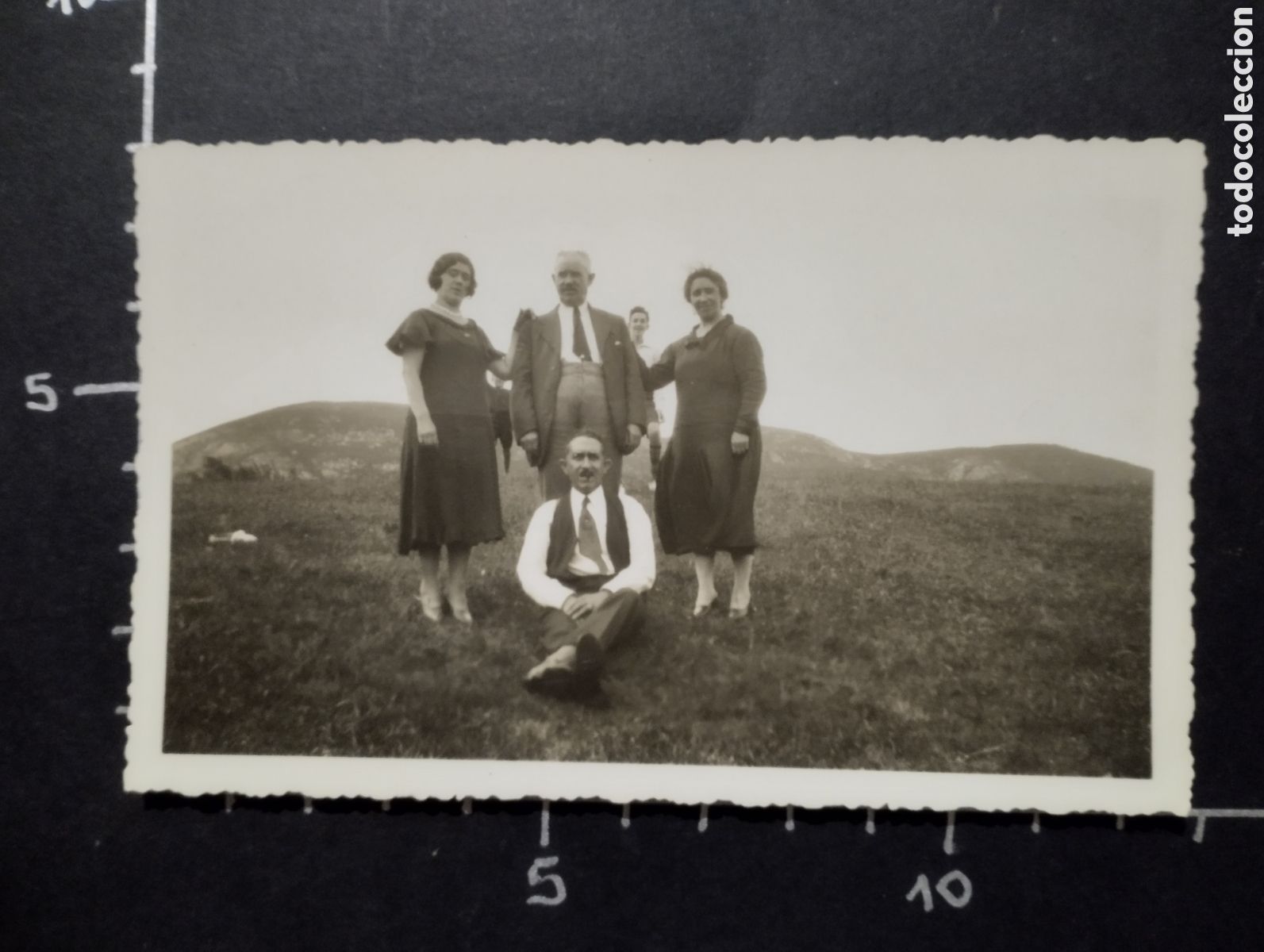 Fotografia antica: FOTOGRAF&Iacute;A. RETRATO DE FAMILIA EN EL MONTE - TARJETA POSTAL