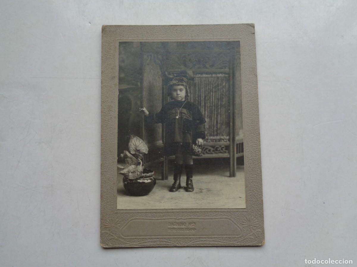 Alte Fotografie: ANTIGUA FOTO DE NI&Ntilde;A