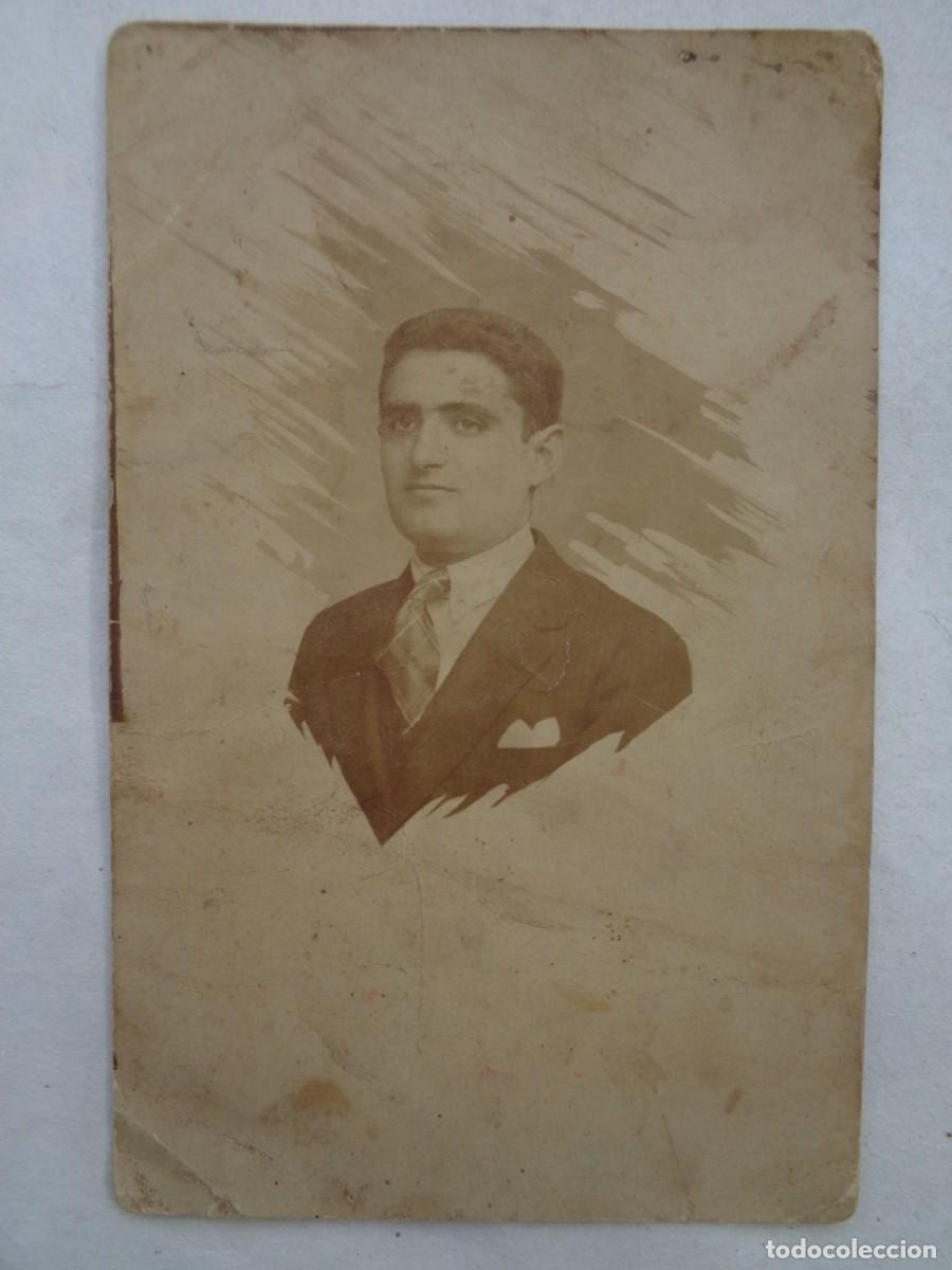 Alte Fotografie: BONITA FOTO DE ESTUDIO DE JOVEN ELEGANTE