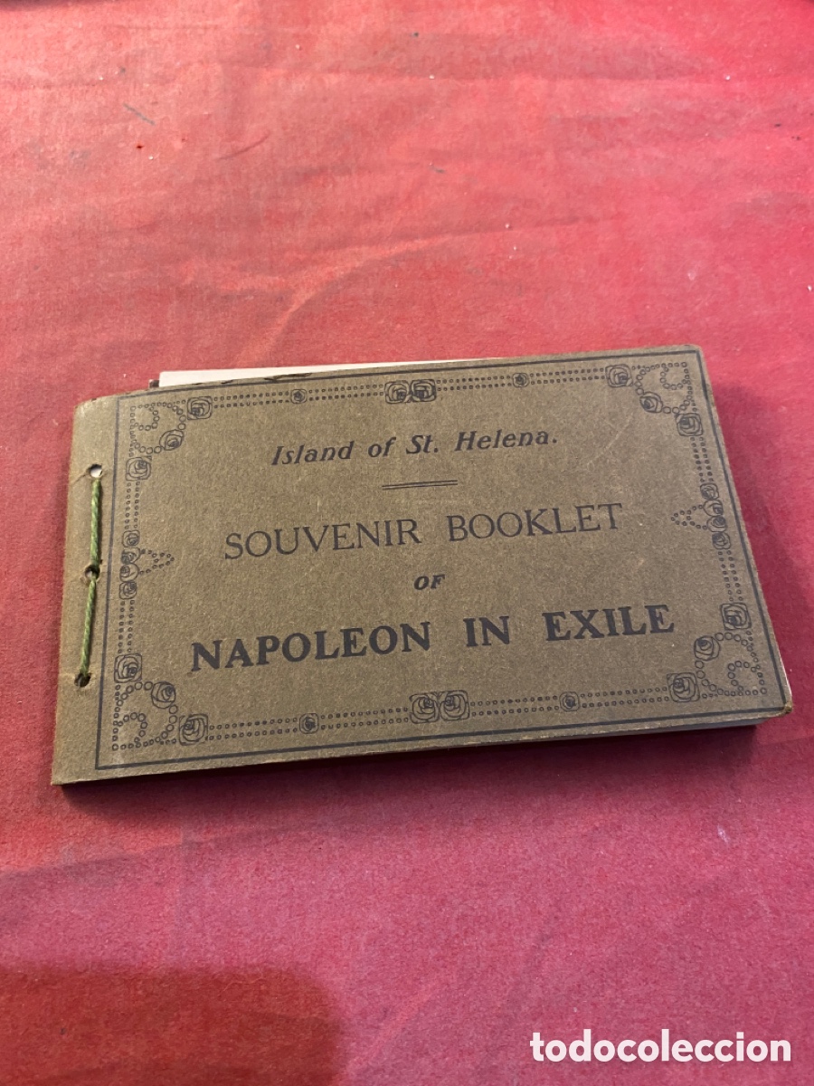 Alte Fotografie: Island of ST. Helena Napoleon in exile