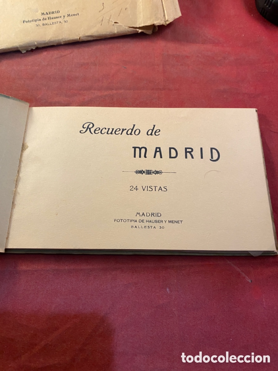 Fotograf&iacute;a antigua: RECUERDO DE MADRID - Foto 3