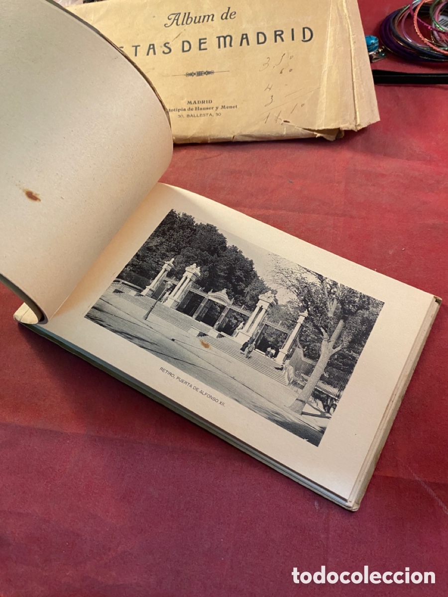 Fotograf&iacute;a antigua: RECUERDO DE MADRID - Foto 12
