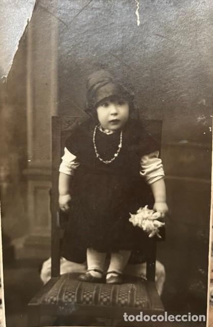 Fotograf&iacute;a antigua: FOTO POSTAL DE NI&Ntilde;A A&Ntilde;OS 20 DEL FOTOGRAFO VANDEL