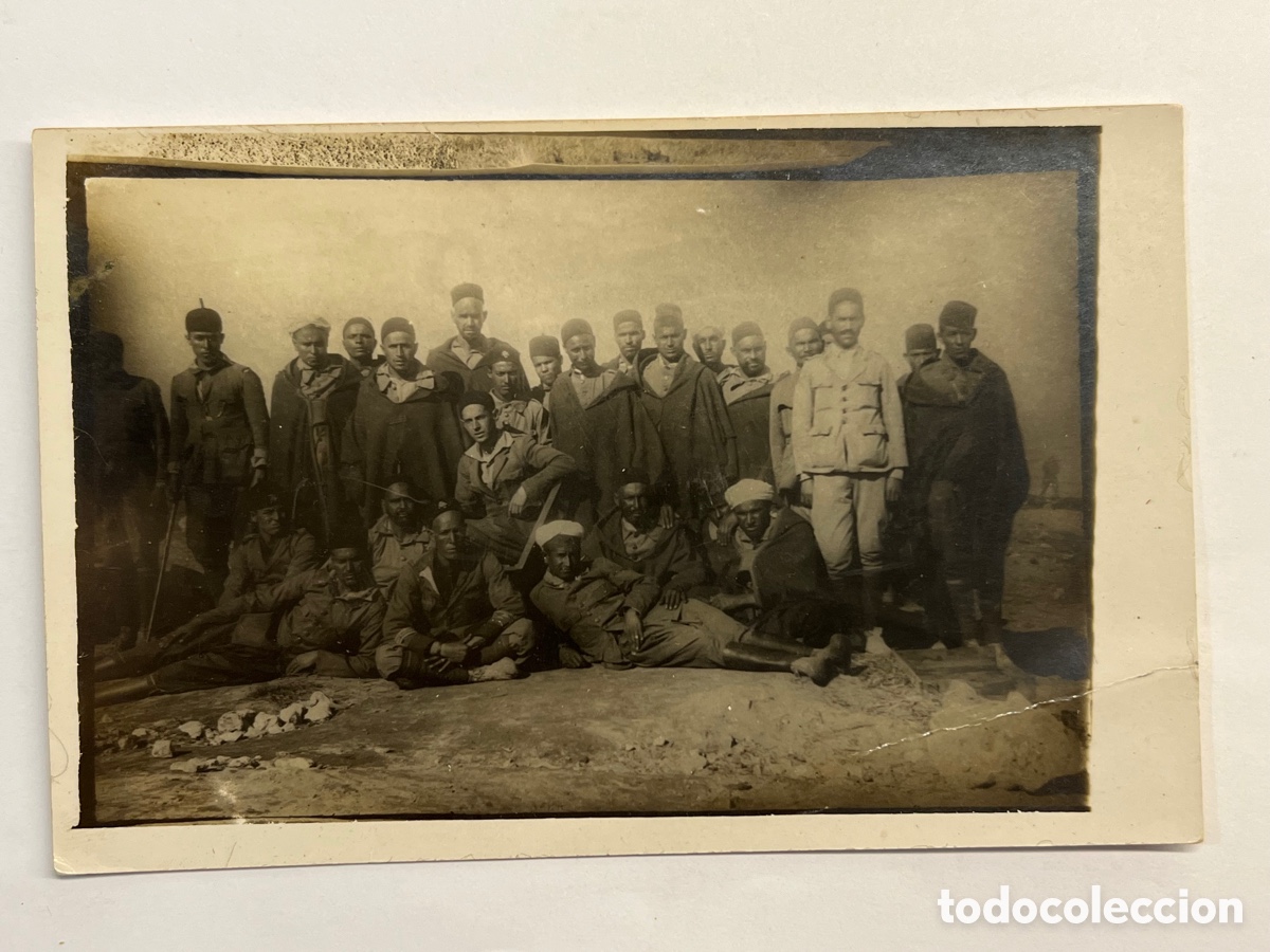 Fotograf&iacute;a antigua: FOTOGRAF&Iacute;A MILITAR. EJ&Eacute;RCITO EN AFRICA. Rgto Cazadores de Africa No.18 (h.1925?)
