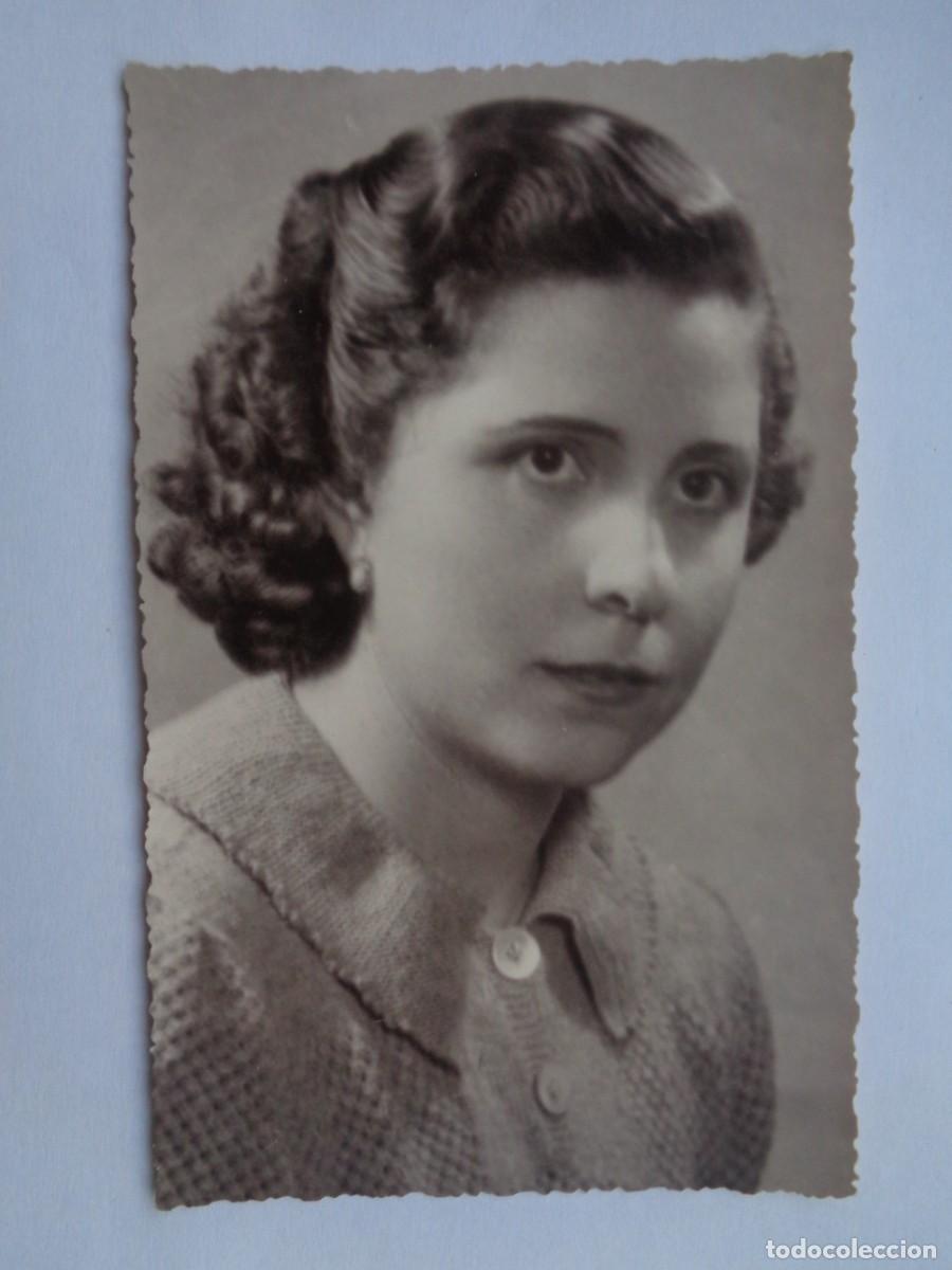 Fotograf&iacute;a antigua: PRECIOSA FOTO DE ESTUDIO DE SE&Ntilde;ORITA, A&Ntilde;OS 40