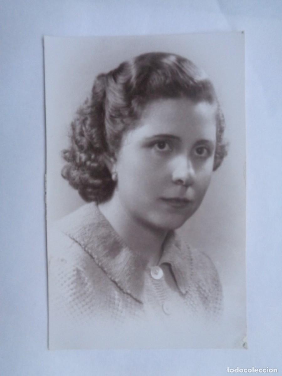 Fotograf&iacute;a antigua: PRECIOSA FOTO DE ESTUDIO DE SE&Ntilde;ORITA, A&Ntilde;OS 40