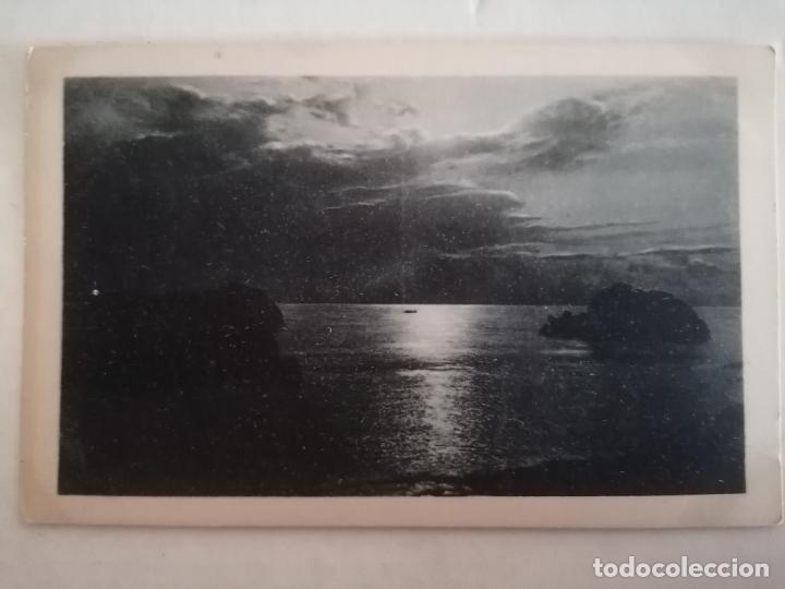 Antique Photography: FOTOGRAFIA POSTAL REFLEJO EN EL MAR