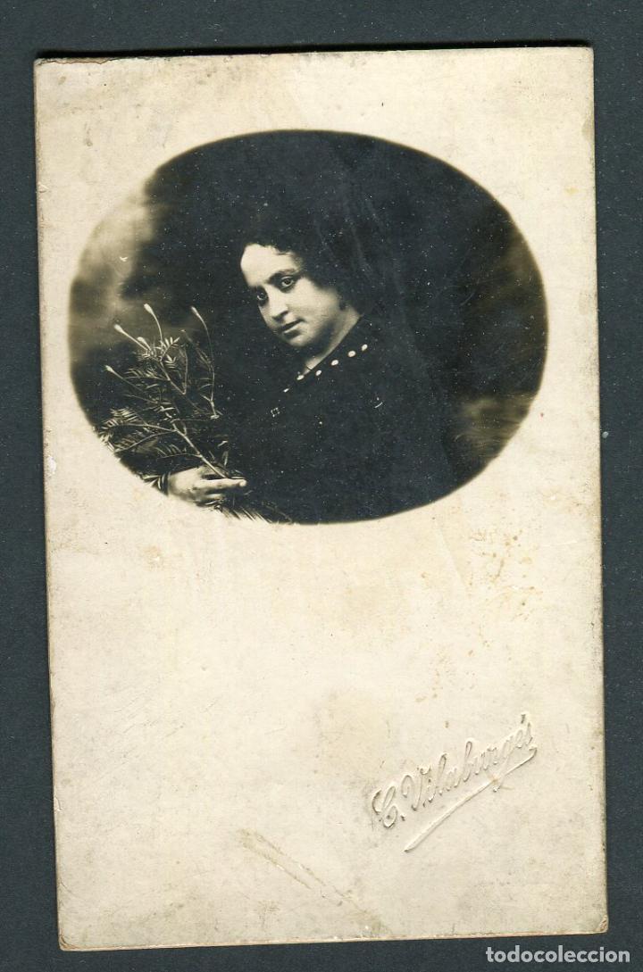 Alte Fotografie: SE&Ntilde;ORITA. F: Vilaburgu&eacute;s. Catalunya. ca.1925