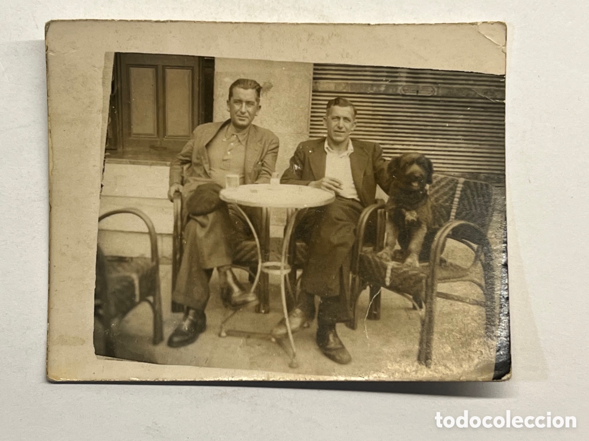 Alte Fotografie: MINUTEROS, fot&oacute;grafos de calle&hellip; de Tertulia con el Can&hellip; (h.1932?)