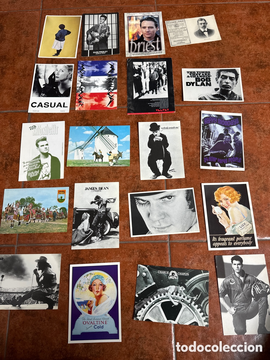 Alte Fotografie: Lote de 55 tarjetas postales