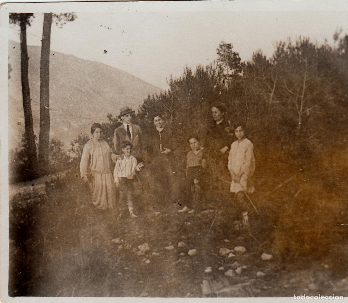 Antique Photography: Entre monta&ntilde;as. Paseando en familia. A&ntilde;os 20 pv