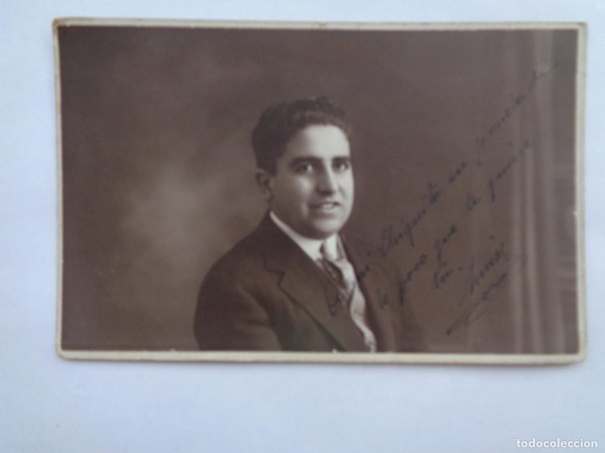 Antique Photography: BONITA FOTO DE ESTUDIO DE JOVEN ELEGANTE , PRINCIPIOS DE SIGLO. DE UNION POSTAL UNIVERSAL